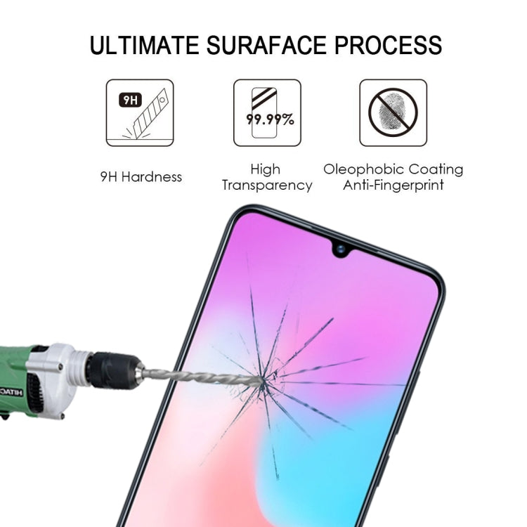 25 PCS Full Glue Full Screen Tempered Glass Film, For vivo X21s, For vivo iQOO U3 / iQOO U5, For vivo Y20s, For vivo Y52s, For Samsung Galaxy J2 Core 2020, For Huawei Honor 10X Lite