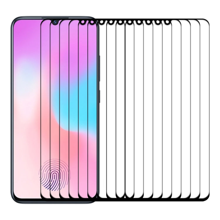 25 PCS Full Glue Full Screen Tempered Glass Film, For vivo X21s, For vivo iQOO U3 / iQOO U5, For vivo Y20s, For vivo Y52s, For Samsung Galaxy J2 Core 2020, For Huawei Honor 10X Lite