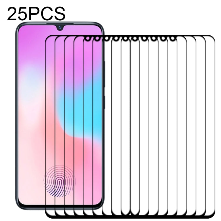 Lot de 25 films en verre trempé plein écran, pour Vivo X21s, Vivo iQOO U3/iQOO U5, Vivo Y20s, Vivo Y52s, Samsung Galaxy J2 Core 2020, Huawei Honor 10X Lite
