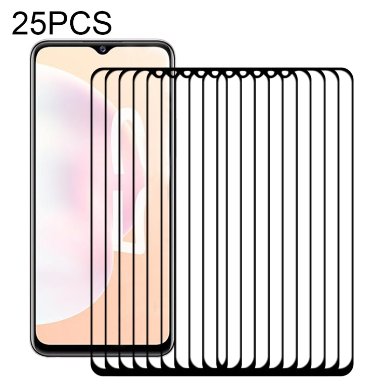 Lot de 25 films en verre trempé plein écran, pour Vivo X21s, Vivo iQOO U3/iQOO U5, Vivo Y20s, Vivo Y52s, Samsung Galaxy J2 Core 2020, Huawei Honor 10X Lite