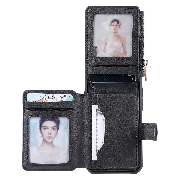 Zipper Shockproof Protective Case with Card Slots & Bracket & Photo Holder & Wallet Function, For iPhone 12 mini, For iPhone 12 / 12 Pro, For iPhone 12 Pro Max, For Samsung Galaxy Note20