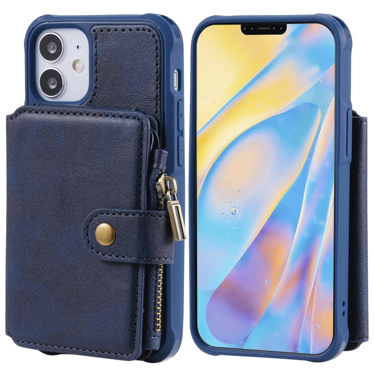Zipper Shockproof Protective Case with Card Slots & Bracket & Photo Holder & Wallet Function, For iPhone 12 mini, For iPhone 12 / 12 Pro, For iPhone 12 Pro Max, For Samsung Galaxy Note20