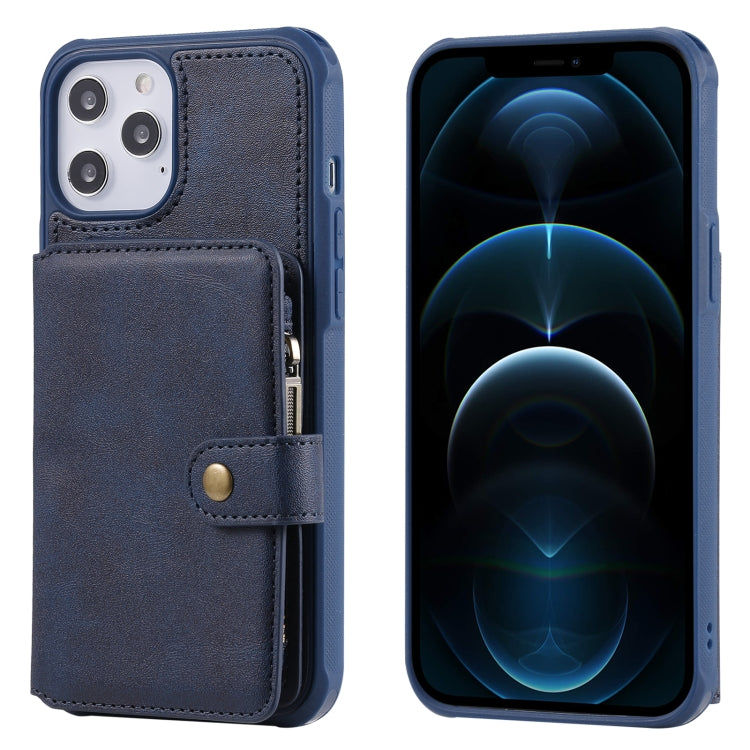Zipper Shockproof Protective Case with Card Slots & Bracket & Photo Holder & Wallet Function, For iPhone 12 mini, For iPhone 12 / 12 Pro, For iPhone 12 Pro Max, For Samsung Galaxy Note20