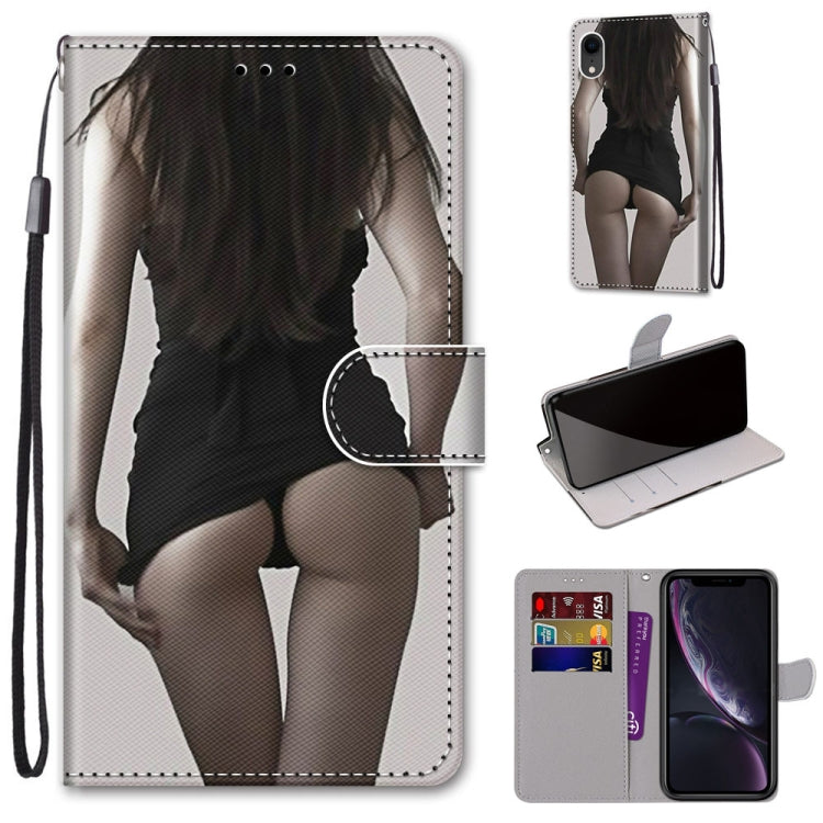 Coloured Drawing Cross Texture Horizontal Flip PU Leather Case with Holder & Card Slots & Wallet & Lanyard, Series 1