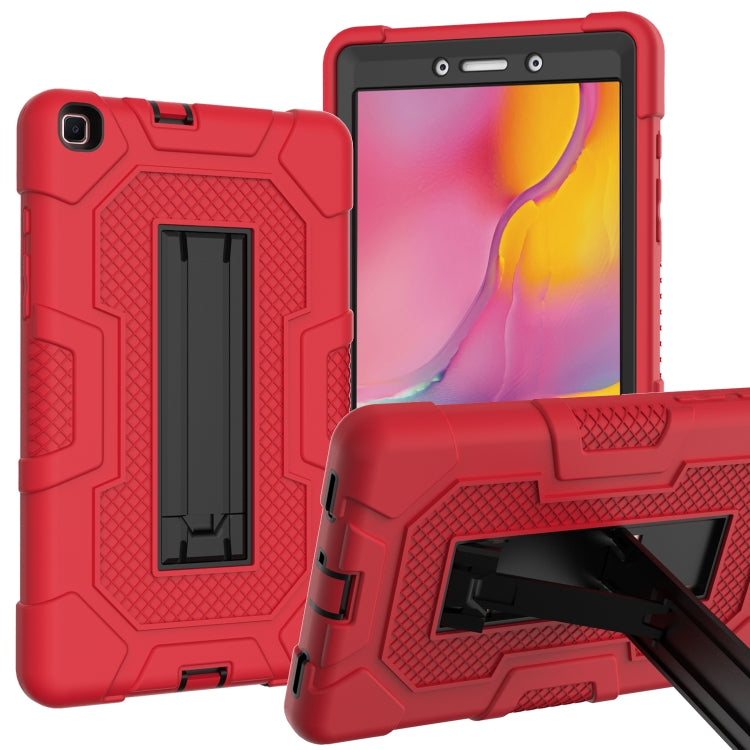 Contrast Color Robot Shockproof Silicone + PC Protective Case with Holder, For Samsung Galaxy Tab A 8.0 (2019) / T290, For Samsung Galaxy Tab A 8.4 (2020) / T307, For Samsung Galaxy Tab A 10.1 (2019) / T510