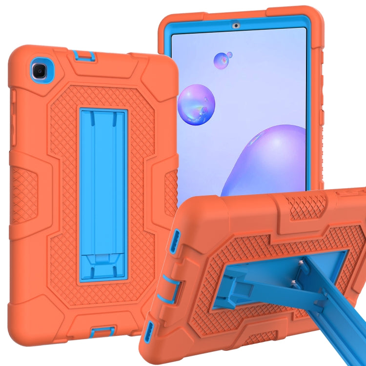 Contrast Color Robot Shockproof Silicone + PC Protective Case with Holder, For Samsung Galaxy Tab A 8.0 (2019) / T290, For Samsung Galaxy Tab A 8.4 (2020) / T307, For Samsung Galaxy Tab A 10.1 (2019) / T510
