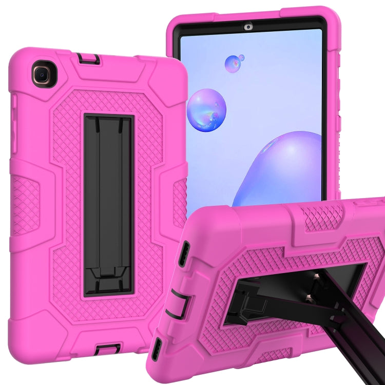 Contrast Color Robot Shockproof Silicone + PC Protective Case with Holder, For Samsung Galaxy Tab A 8.0 (2019) / T290, For Samsung Galaxy Tab A 8.4 (2020) / T307, For Samsung Galaxy Tab A 10.1 (2019) / T510