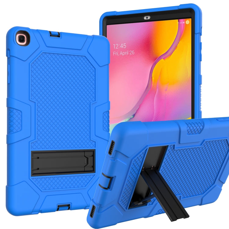 Contrast Color Robot Shockproof Silicone + PC Protective Case with Holder, For Samsung Galaxy Tab A 8.0 (2019) / T290, For Samsung Galaxy Tab A 8.4 (2020) / T307, For Samsung Galaxy Tab A 10.1 (2019) / T510