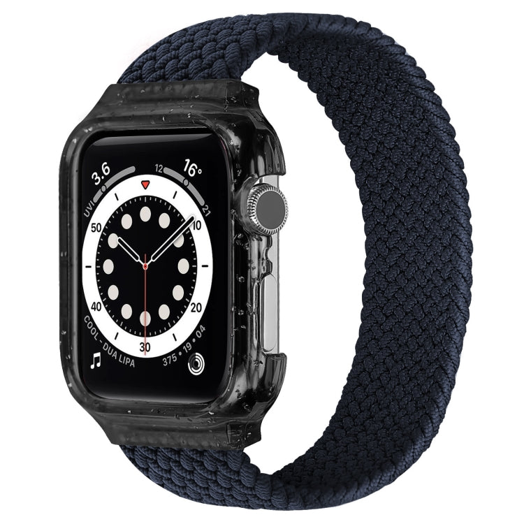 Weave Replacement Wrist Strap Watchbands with Frame For Apple Watch Series 6 & SE & 5 & 4 40mm / 3 & 2 & 1 38mm, 150mm, 155mm