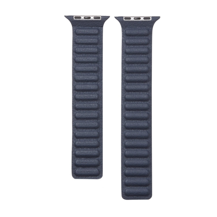 Loop Leather Watchband For Apple Watch Series 6 & SE & 5 & 4 44mm / 3 & 2 & 1 42mm, For Apple Watch Series 7 45mm / 6 & SE & 5 & 4 44mm / 3 & 2 & 1 42mm
