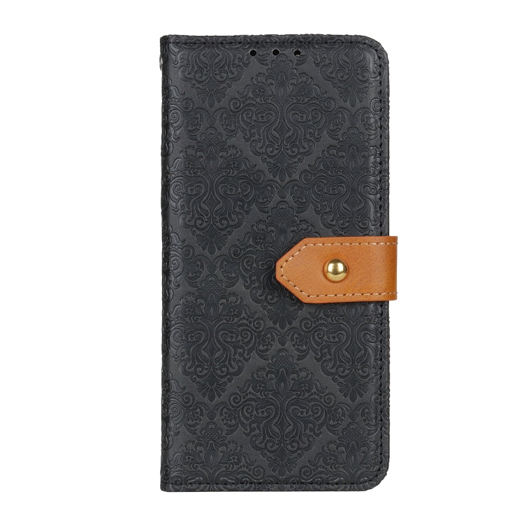 European Floral Embossed Copper Buckle Horizontal Flip PU Leather Case with Holder & Card Slots & Wallet & Photo Frame, For iPhone 12 mini, For iPhone 12 / 12 Pro, For iPhone 12 Pro Max