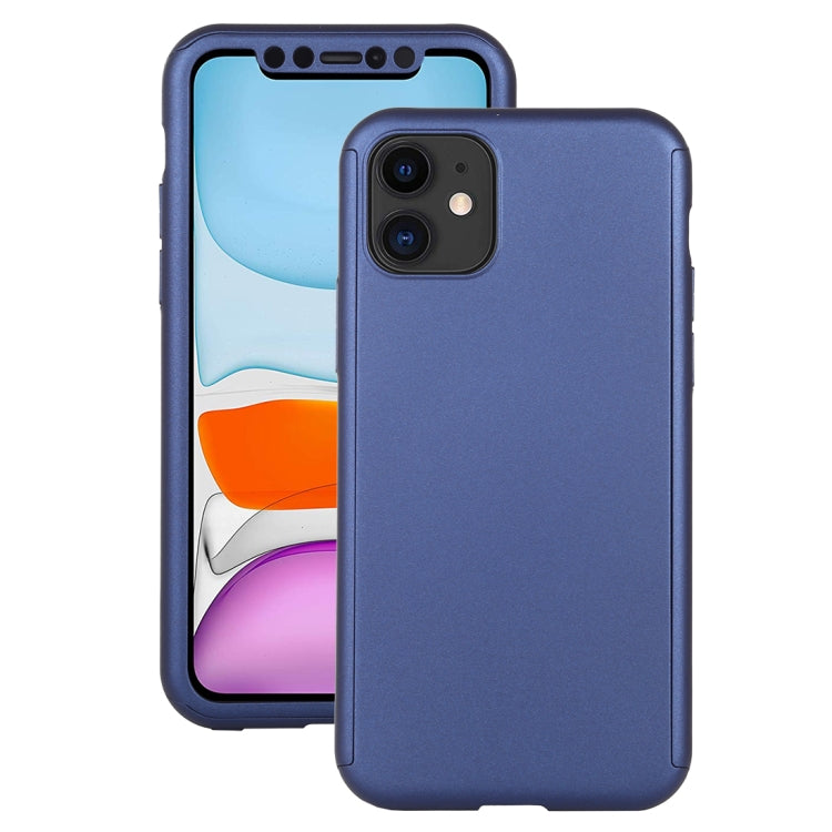 Shockproof PC Full Coverage Protective Case with Tempered Glass Film, For iPhone 11 Pro, For iPhone 11, For iPhone 11 Pro Max