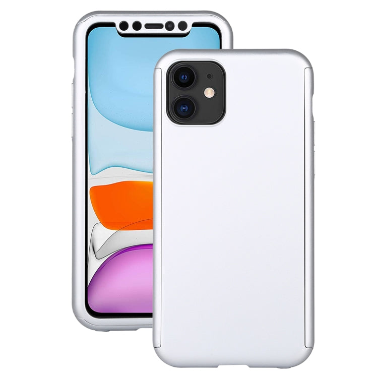 Shockproof PC Full Coverage Protective Case with Tempered Glass Film, For iPhone 11 Pro, For iPhone 11, For iPhone 11 Pro Max
