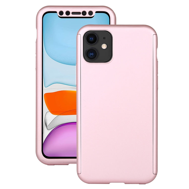 Shockproof PC Full Coverage Protective Case with Tempered Glass Film, For iPhone 11 Pro, For iPhone 11, For iPhone 11 Pro Max