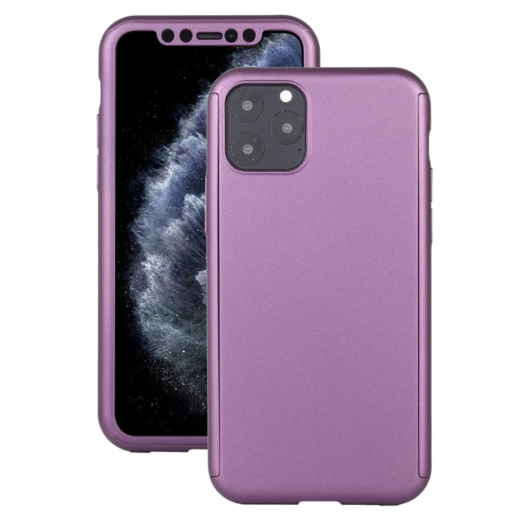 Shockproof PC Full Coverage Protective Case with Tempered Glass Film, For iPhone 11 Pro, For iPhone 11, For iPhone 11 Pro Max