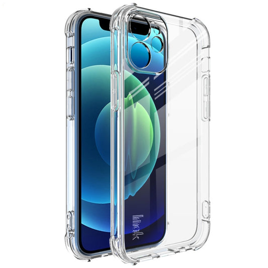 IMAK shockproof airbag TPU case with integrated screen protector for Samsung Galaxy A12 5G