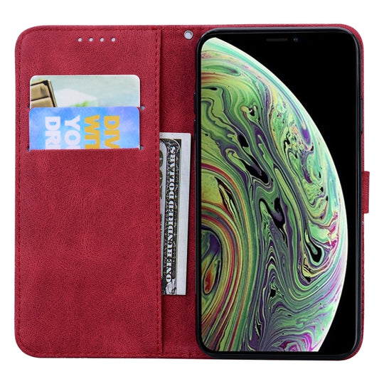 Embossed butterfly details on premium leather case back for iPhone XS Max