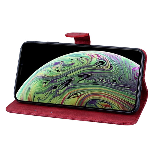 Kickstand holder feature on butterfly leather flip case iPhone XS Max