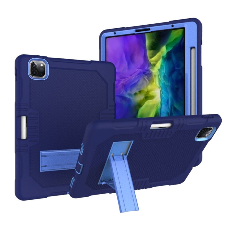 Coque de protection antichoc en silicone et PC avec support pour robot Contrast Color, série 1