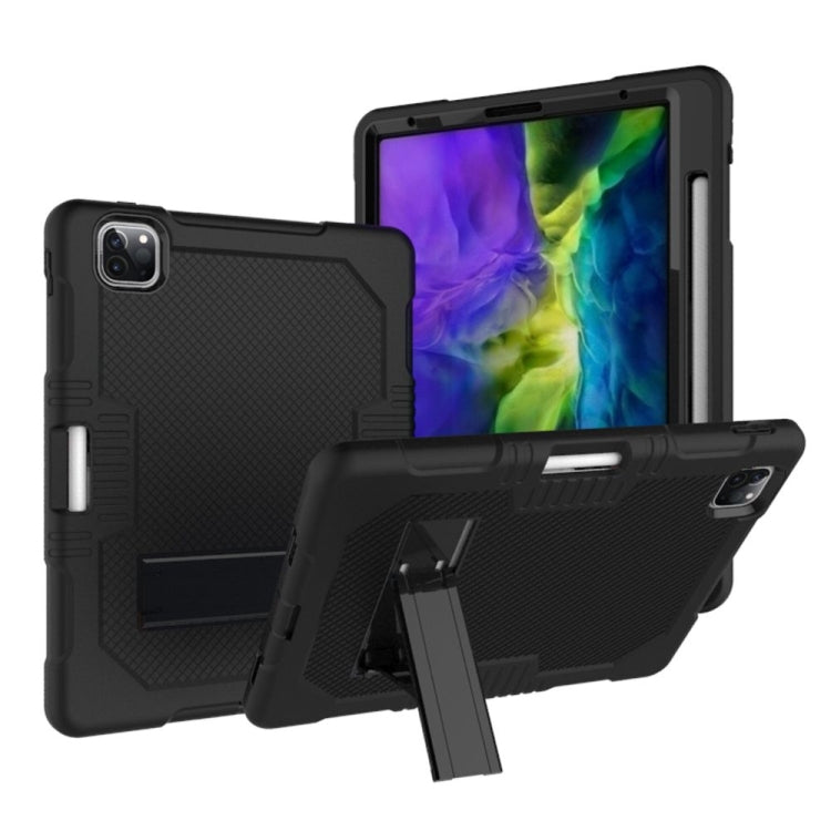 Coque de protection antichoc en silicone et PC avec support pour robot Contrast Color, série 1