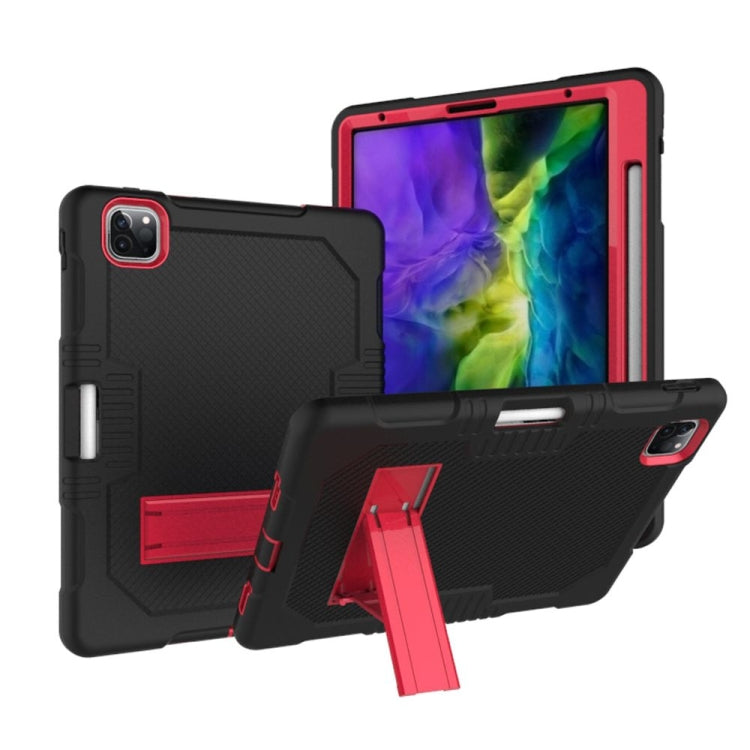 Coque de protection antichoc en silicone et PC avec support pour robot Contrast Color, série 1