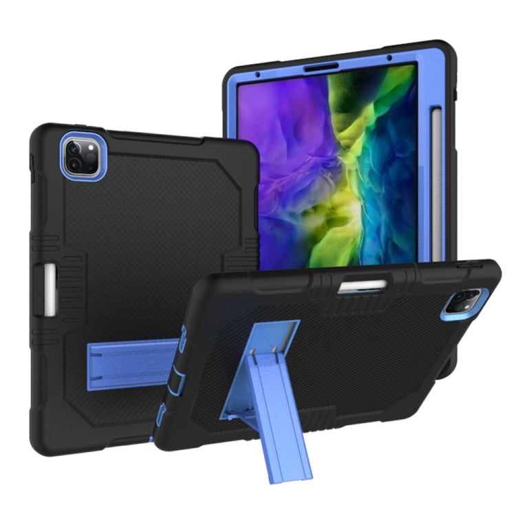 Coque de protection antichoc en silicone et PC avec support pour robot Contrast Color, série 1