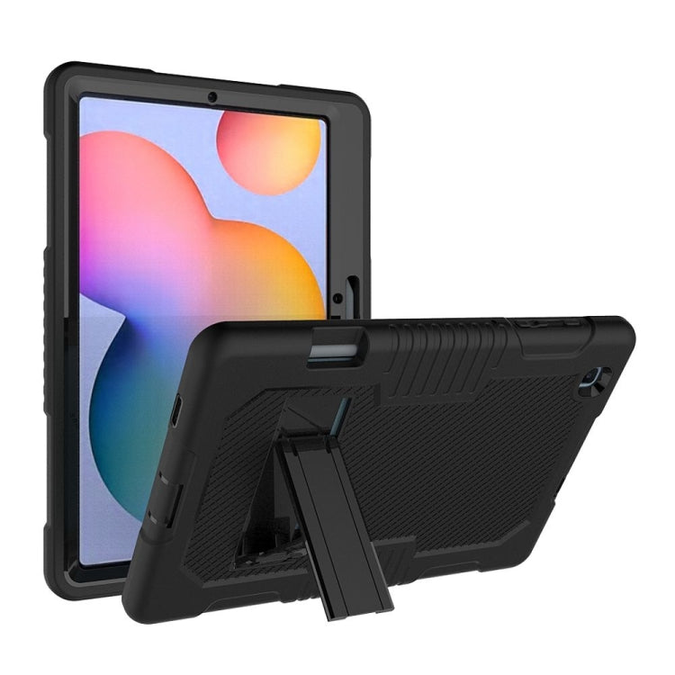 Coque de protection antichoc en silicone et PC avec support pour robot Contrast Color, série 1