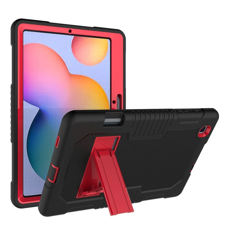 Coque de protection antichoc en silicone et PC avec support pour robot Contrast Color, série 1
