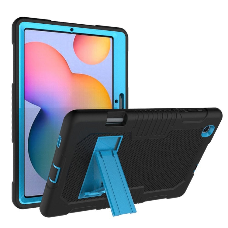Coque de protection antichoc en silicone et PC avec support pour robot Contrast Color, série 1