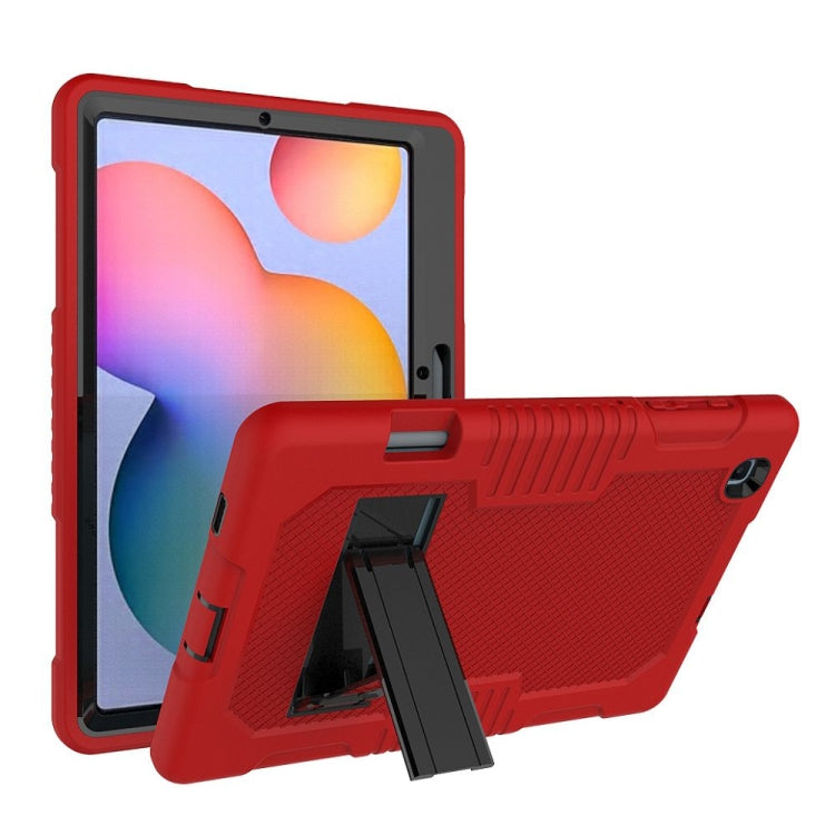 Coque de protection antichoc en silicone et PC avec support pour robot Contrast Color, série 1