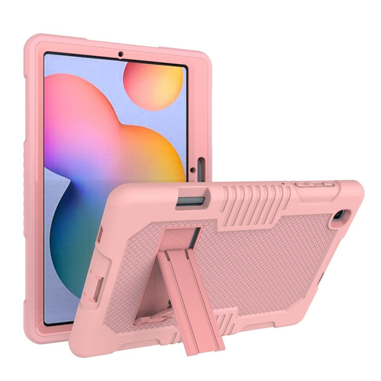 Coque de protection antichoc en silicone et PC avec support pour robot Contrast Color, série 1