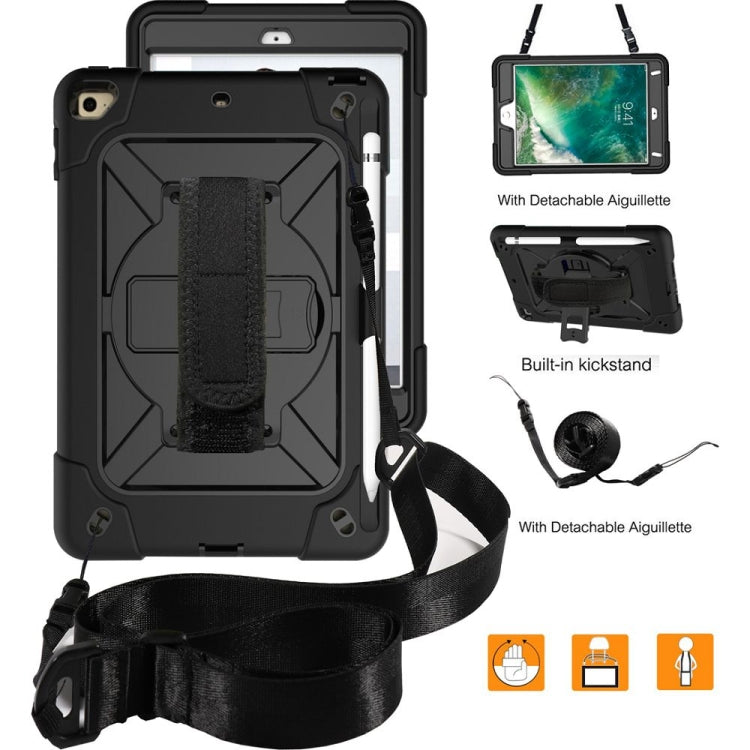 Coque en silicone et PC contrastée avec support pour iPad mini 3