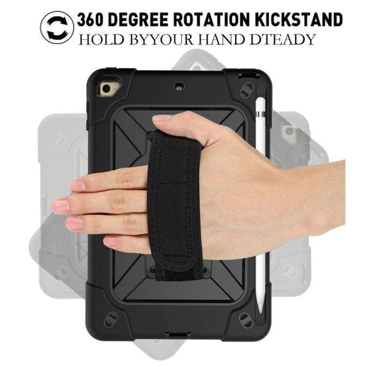 Coque en silicone et PC contrastée avec support pour iPad mini 3