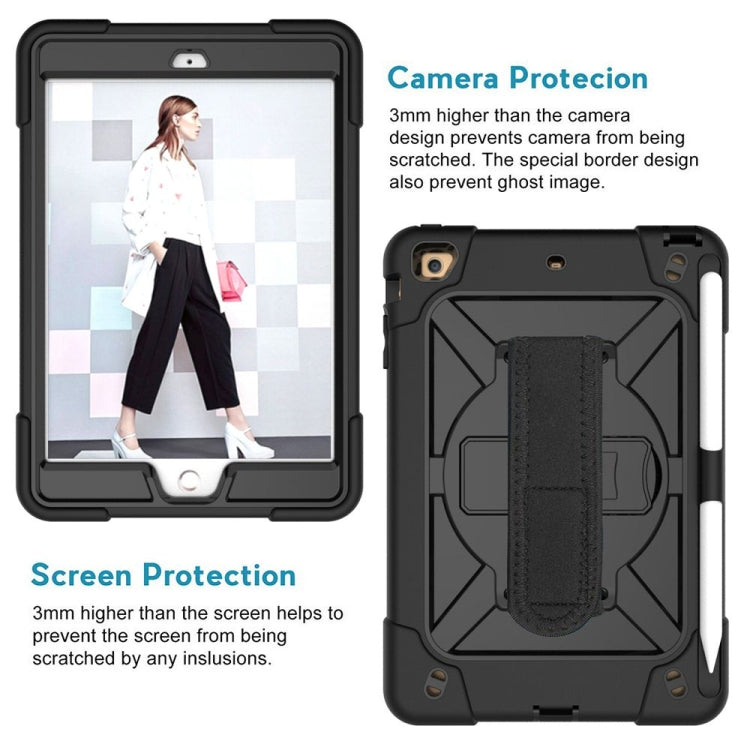 Coque en silicone et PC contrastée avec support pour iPad mini 3