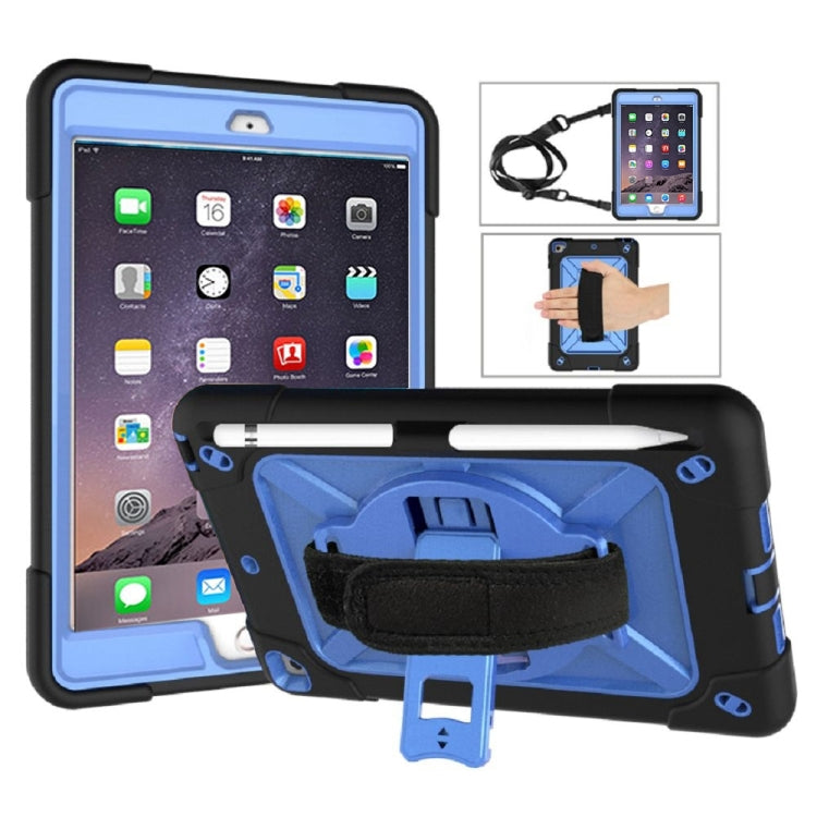 Coque en silicone et PC contrastée avec support pour iPad mini 3