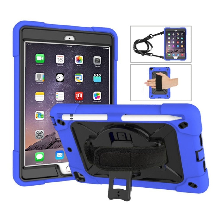 Coque en silicone et PC contrastée avec support pour iPad mini 3