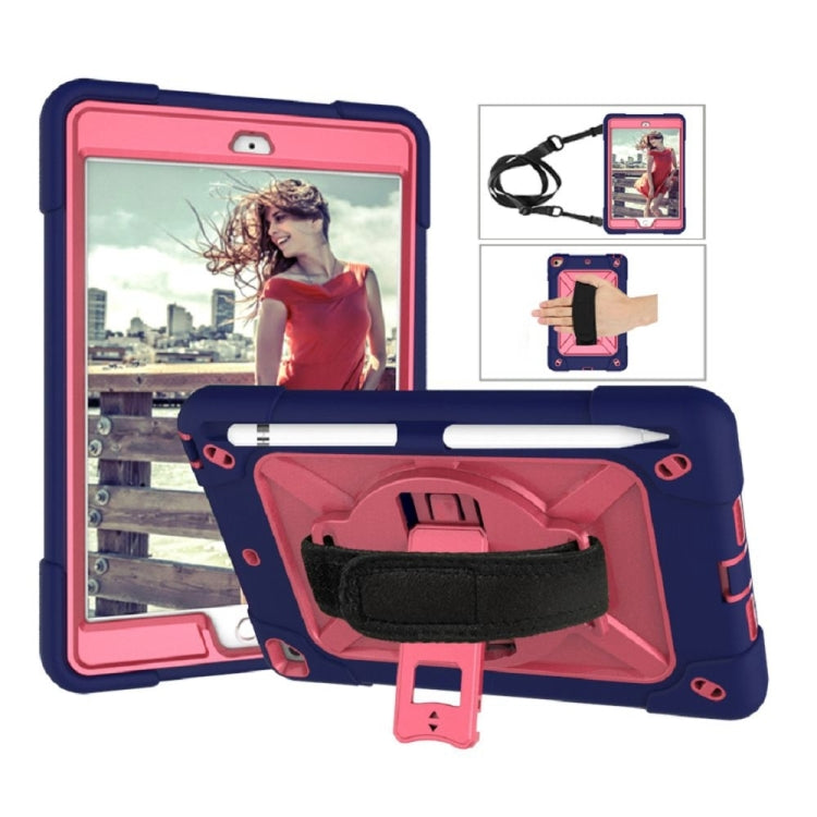 Coque en silicone et PC contrastée avec support pour iPad mini 3