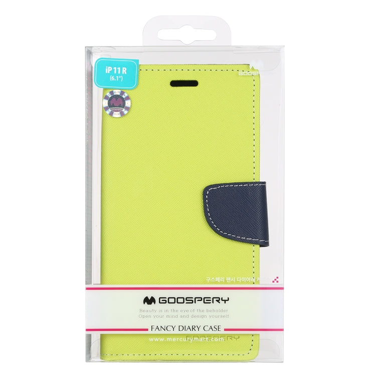 MERCURY GOOSPERY FANCY DIARY Horizontal Flip Leather Case with Holder & Card Slots & Wallet