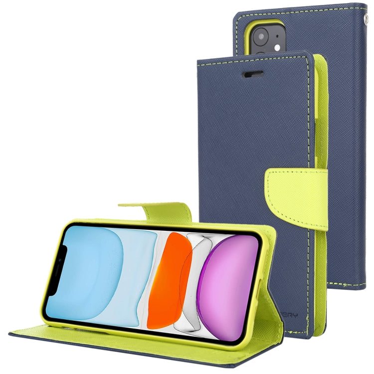 MERCURY GOOSPERY FANCY DIARY Horizontal Flip Leather Case with Holder & Card Slots & Wallet