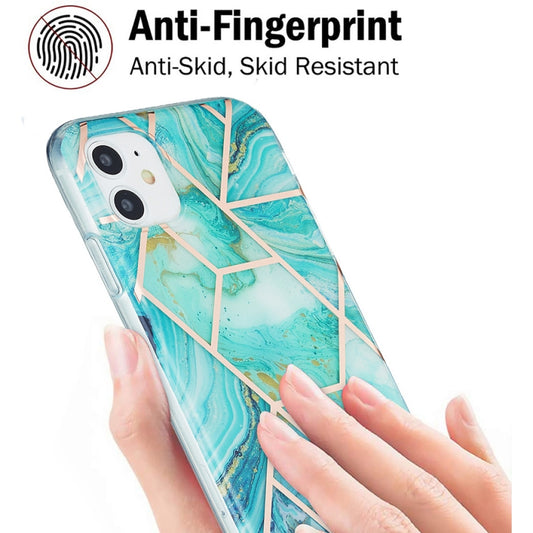 Luxury marble pattern protective case with shock-absorbing TPU for iPhone 11 Pro Max