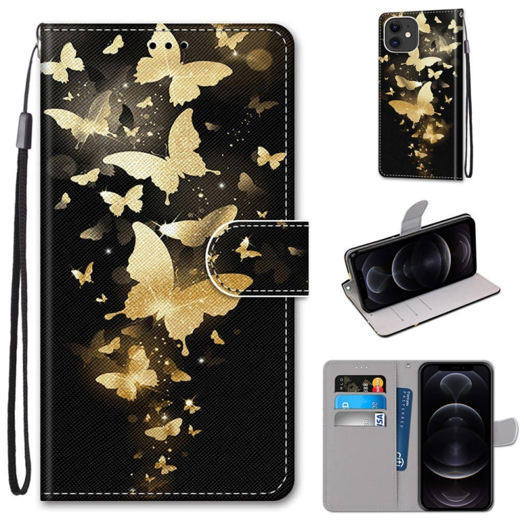 Coloured Drawing Cross Texture Horizontal Flip PU Leather Case with Holder & Card Slots & Wallet & Lanyard, Series 1