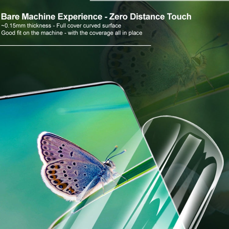 2 PCS IMAK 0.15mm Curved Full Screen Protector Hydrogel Film Front Protector, For iPhone 12 Pro Max