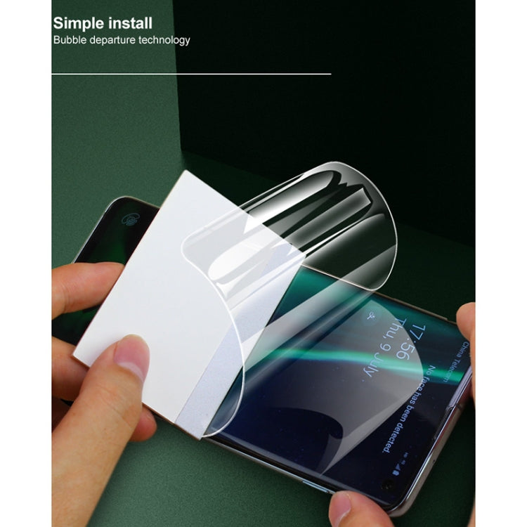 2 PCS IMAK 0.15mm Curved Full Screen Protector Hydrogel Film Front Protector, For iPhone 12 Pro Max