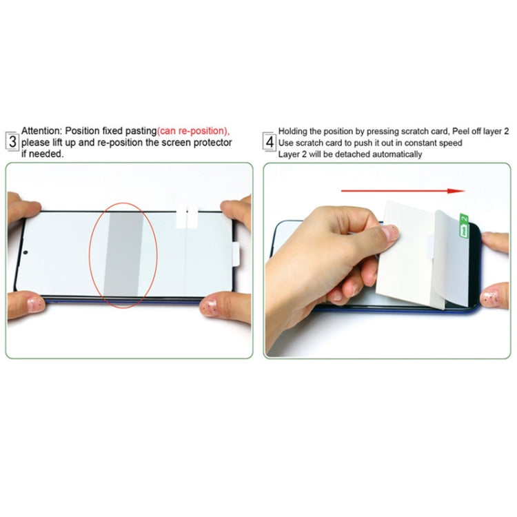 2 PCS IMAK 0.15mm Curved Full Screen Protector Hydrogel Film Front Protector, For iPhone 12 Pro Max