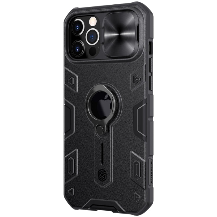 NILLKIN Shockproof CamShield Armor Protective Case with Invisible Ring Holder