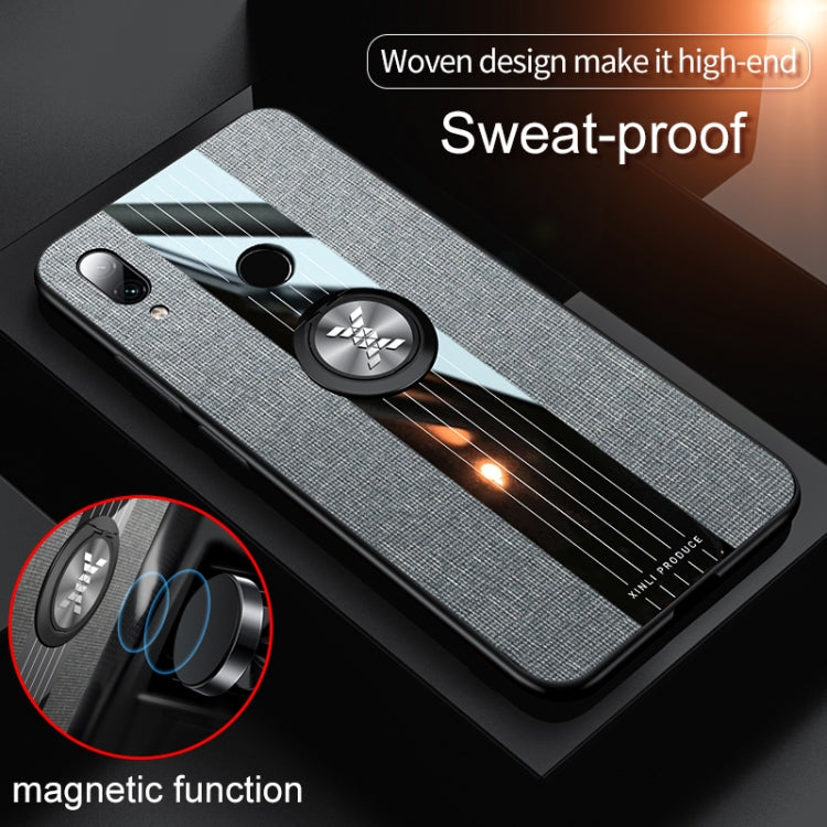 XINLI Stitching Cloth Textue Shockproof TPU Protective Case with Ring Holder, For Xiaomi Redmi 7, For Xiaomi Mi 9T / Redmi K20, For Xiaomi Redmi Note 5, For Xiaomi Redmi Note 7