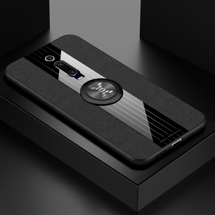 XINLI Stitching Cloth Textue Shockproof TPU Protective Case with Ring Holder, For Xiaomi Redmi 7, For Xiaomi Mi 9T / Redmi K20, For Xiaomi Redmi Note 5, For Xiaomi Redmi Note 7