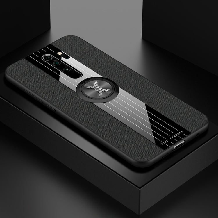 XINLI Stitching Cloth Textue Shockproof TPU Protective Case with Ring Holder, For Xiaomi Redmi 5 Plus, For Xiaomi Redmi Note 8, For Xiaomi Mi 8, For Xiaomi Mi 9, For Xiaomi Mi Max 2