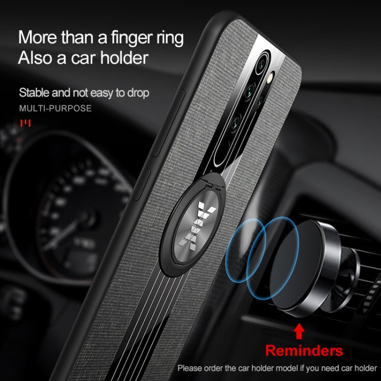 XINLI Stitching Cloth Textue Shockproof TPU Protective Case with Ring Holder, For Xiaomi Redmi Note 8, For Xiaomi Mi 8, For Xiaomi Mi 9, For Xiaomi Mi Max 2, For Xiaomi Mi Max 3