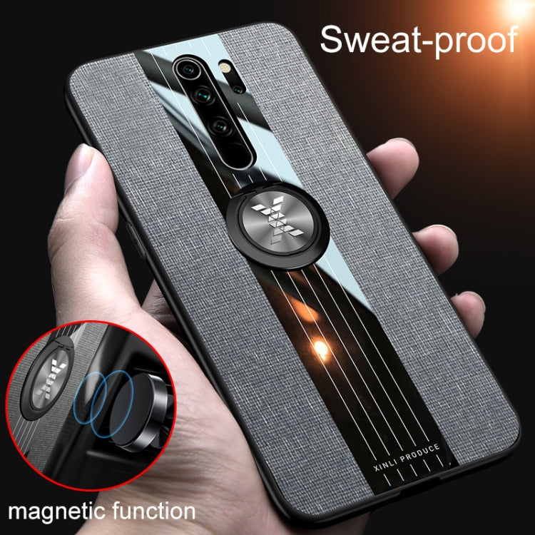 XINLI Stitching Cloth Textue Shockproof TPU Protective Case with Ring Holder, For Xiaomi Redmi Note 8, For Xiaomi Mi 8, For Xiaomi Mi 9, For Xiaomi Mi Max 2, For Xiaomi Mi Max 3